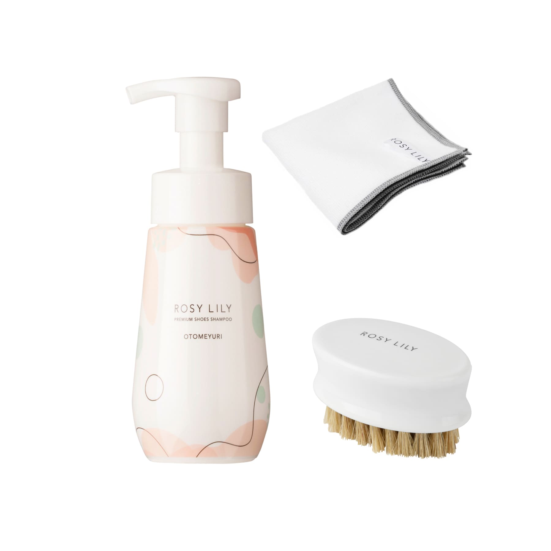 ROSY LILY Shampoo Brush Set