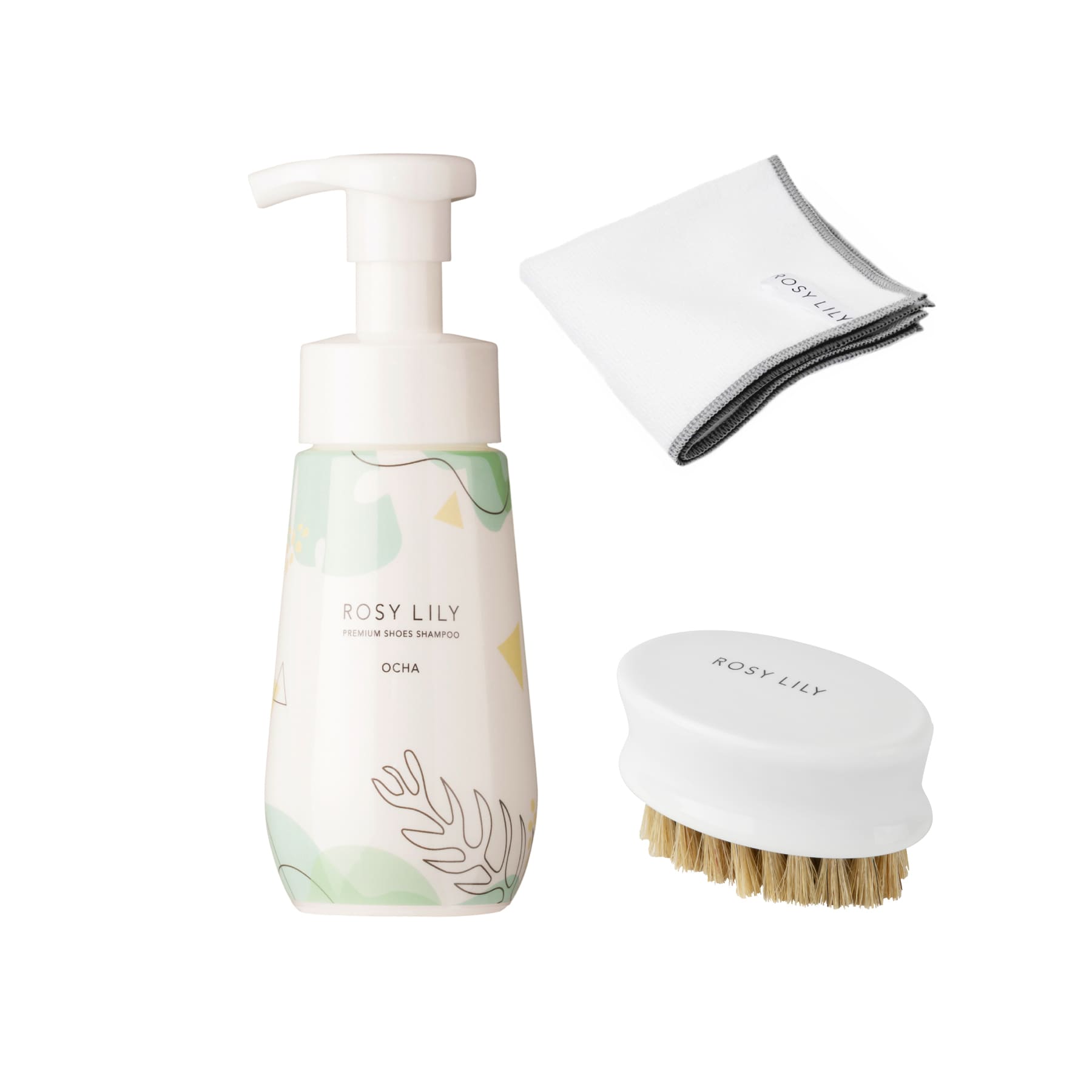 ROSY LILY Shampoo Brush Set